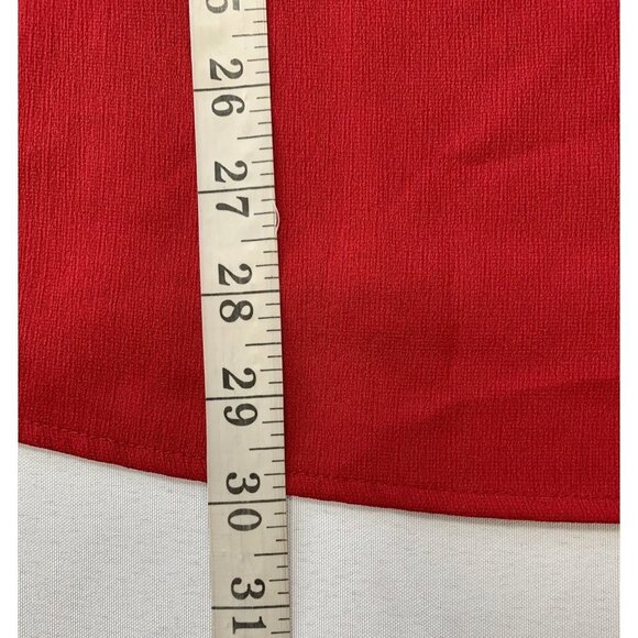 Roz & Ali Women's Burgundy Blouse - Picture 6 of 6